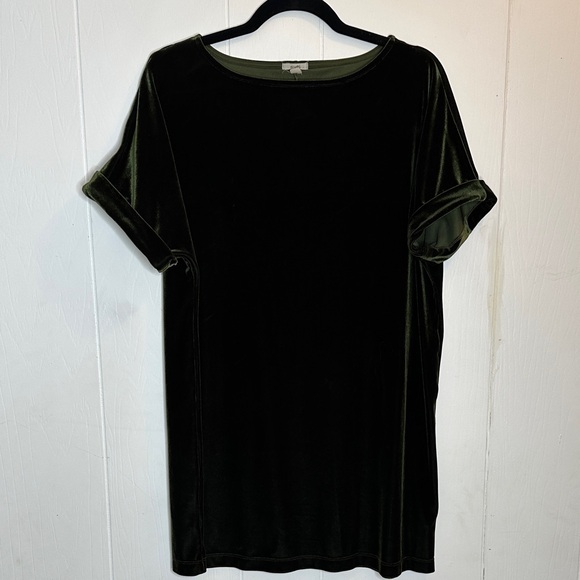 Ecote Dark Velvet mini dress - Picture 3 of 9